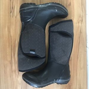 Boggs lined waterproof rubber boots